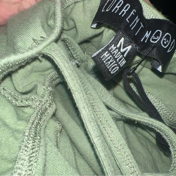 Current Mood Dolls Kill Light Green Sage Fairy Handkerchief Mini Dress - Picture 5 of 7